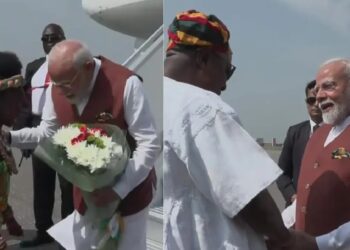 ମୋଦିଙ୍କୁ ଘାନାର ସର୍ବୋଚ୍ଚ ସମ୍ମାନ