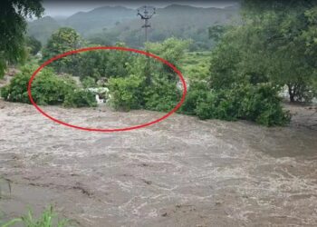 ବର୍ଷାରେ ଉବୁଟୁବୁ ରାଜସ୍ଥାନ : ପାଣି ଭିତରେ ଅଟକି ରହିଲା ସ୍କୁଲ ଭ୍ୟାନ , ୨ ଘଣ୍ଟା ପରେ ଉଦ୍ଧାର
