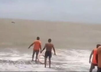 ଭାସିଗଲେ ଜଣେ ପର୍ଯ୍ୟଟକ , ଜଣେ ଉଦ୍ଧାର