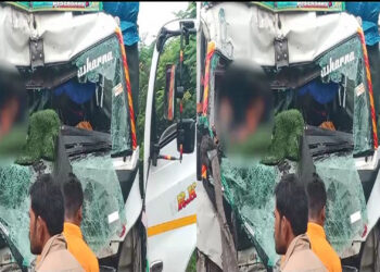 କଣ୍ଟେନରକୁ ଧକ୍କା ଦେଲା କଣ୍ଟେନର