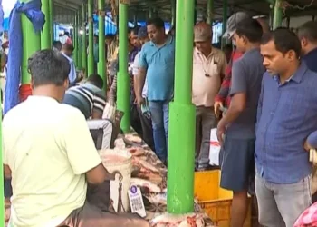ଆଜି ଫୁଲ ଛାଡଖାଇ ; ଆମିଷ ବଜାରରେ ପ୍ରବଳ ଭିଡ