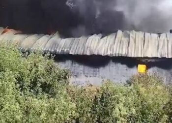 ପଲିଥିନ କାରଖାନାରେ ଅଗ୍ନିକାଣ୍ଡ