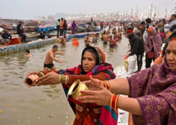ପୈାଷ ପୂର୍ଣ୍ଣମୀରେ ପ୍ରୟାଗରାଜରେ ଭକ୍ତଙ୍କ ଭିଡ