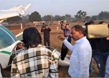 Rourkela Plane crash : ବିମାନ ଦୁର୍ଘଟଣା ସ୍ଥଳରେ ମନ୍ତ୍ରୀ